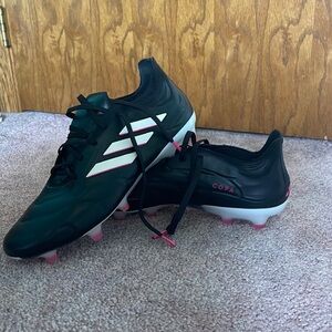 Mens Adidas Soccer Cleats Copa Pure .1 Size 10 NEW, Leather, Black, Pink, White